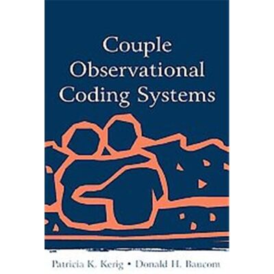 Lawrence Erlbaum Assoc Inc Couple Observational Coding Systems - Publicité Lawrence Erlbaum Assoc Inc Couple Observational Coding Systems - Publicité
