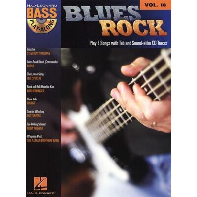 Hal Leonard Bass Play-Along Vol.018 Blues Rock + Cd - Publicité Hal Leonard Bass Play-Along Vol.018 Blues Rock + Cd - Publicité