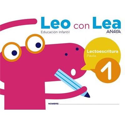 Anaya Leo Con Lea 1 Pauta 4 Años - Publicité Anaya Leo Con Lea 1 Pauta 4 Años - Publicité
