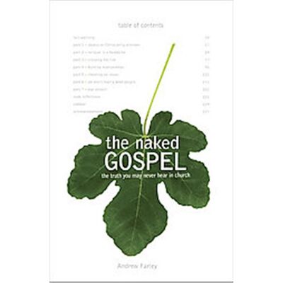Zondervan The Naked Gospel - Publicité Zondervan The Naked Gospel - Publicité