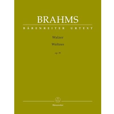 Partitions classique BARENREITER BRAHMS JOHANNES - WALZER OP.39 Piano - Publicité Partitions classique BARENREITER BRAHMS JOHANNES - WALZER OP.39 Piano - Publicité