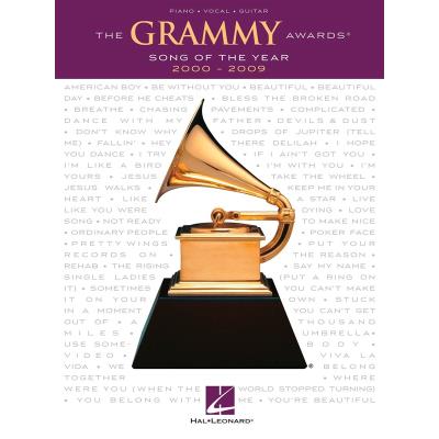 Partitions variété, pop, rock... HAL LEONARD GRAMMY AWARDS SONG OF THE YEAR 2000-2009 - PVG Piano voix guitare - Publicité Partitions variété, pop, rock... HAL LEONARD GRAMMY AWARDS SONG OF THE YEAR 2000-2009 - PVG Piano voix guitare - Publicité