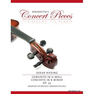 Partitions classique BARENREITER RIEDING O. - CONCERTO IN B MINOR OP.35 - ALTO & PIANO Alto - Publicité Partitions classique BARENREITER RIEDING O. - CONCERTO IN B MINOR OP.35 - ALTO & PIANO Alto - Publicité