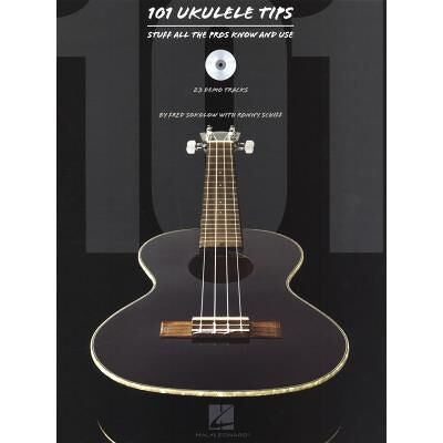 Hal Leonard 101 Ukulele Tips Stuff All Pros Know And Use + Cd - Publicité Hal Leonard 101 Ukulele Tips Stuff All Pros Know And Use + Cd - Publicité