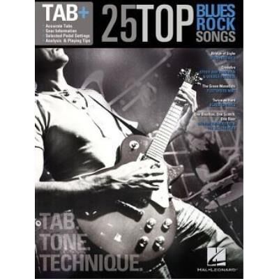 Hal Leonard 25 Top Blues Rock Songs Tab Tone Technique Guitar Recorded Version - Publicité Hal Leonard 25 Top Blues Rock Songs Tab Tone Technique Guitar Recorded Version - Publicité