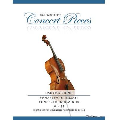 Partitions classique BARENREITER RIEDING O. - CONCERTO IN B MINOR OP.35 - VIOLONCELLE & PIANO Violoncelle - Publicité Partitions classique BARENREITER RIEDING O. - CONCERTO IN B MINOR OP.35 - VIOLONCELLE & PIANO Violoncelle - Publicité