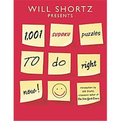 Griffin Will Shortz Presents 1,001 Sudoku Puzzles to Do Right Now - Publicité Griffin Will Shortz Presents 1,001 Sudoku Puzzles to Do Right Now - Publicité