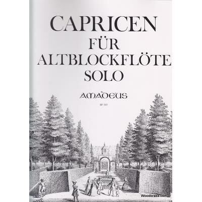 Partitions classique AMADEUS QUANTZ J. - CAPRICEN - FLUTE A BEC ALTO SOLO Flûte à bec - Publicité Partitions classique AMADEUS QUANTZ J. - CAPRICEN - FLUTE A BEC ALTO SOLO Flûte à bec - Publicité