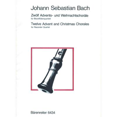 Partitions classique BARENREITER BACH J.S. - ZWOLF ADVENTS- UND WEIHNACHTSCHORÄLE FÜR BLOCKFLOTENQUARTETTE - FLUTE A BEC Flûte à bec - Publicité Partitions classique BARENREITER BACH J.S. - ZWOLF ADVENTS- UND WEIHNACHTSCHORÄLE FÜR BLOCKFLOTENQUARTETTE - FLUTE A BEC Flûte à bec - Publicité