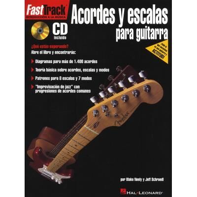 Méthodes et pédagogie HAL LEONARD FAST TRACK GUITAR CHORDS AND SCALES SPANISH EDITION + CD - GUITAR Guitare acoustique - Publicité Méthodes et pédagogie HAL LEONARD FAST TRACK GUITAR CHORDS AND SCALES SPANISH EDITION + CD - GUITAR Guitare acoustique - Publicité