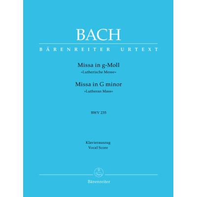 Partitions classique BARENREITER BACH J.S. - MESSE EN SOL MINEUR BWV 235 LUTHERISCHE MESSE - REDUCTION CHANT, PIANO Choeur et ensemble vocal - Publicité Partitions classique BARENREITER BACH J.S. - MESSE EN SOL MINEUR BWV 235 LUTHERISCHE MESSE - REDUCTION CHANT, PIANO Choeur et ensemble vocal - Publicité