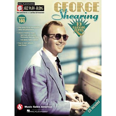 Hal Leonard Jazz Play-Along Vol.160 George Shearing + Cd - Publicité Hal Leonard Jazz Play-Along Vol.160 George Shearing + Cd - Publicité