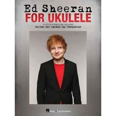 Hal Leonard Sheeran Ed For Ukulele - Publicité Hal Leonard Sheeran Ed For Ukulele - Publicité