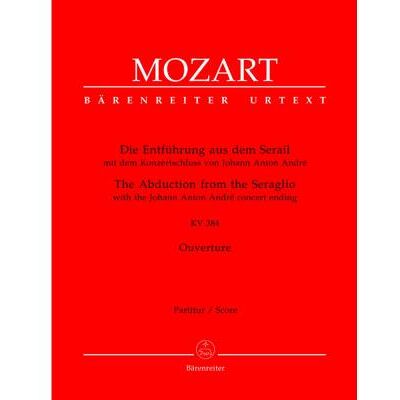 Partitions classique BARENREITER MOZART W.A. - DIE ENTFUHRUNG AUS DEM SERAIL KV 384 - CONDUCTEUR Grand format - Publicité Partitions classique BARENREITER MOZART W.A. - DIE ENTFUHRUNG AUS DEM SERAIL KV 384 - CONDUCTEUR Grand format - Publicité