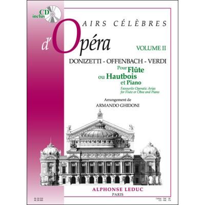 Leduc airs célèbres d'opéra vol 2 - Publicité Leduc airs célèbres d'opéra vol 2 - Publicité