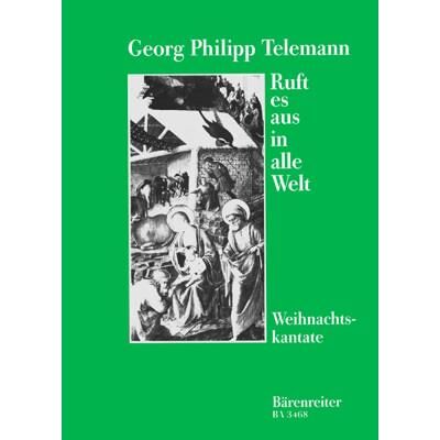 Partitions classique BARENREITER TELEMANN G.P. - RUFT ES AUS IN ALLE WELT - CONDUCTEUR Choeur et ensemble vocal - Publicité Partitions classique BARENREITER TELEMANN G.P. - RUFT ES AUS IN ALLE WELT - CONDUCTEUR Choeur et ensemble vocal - Publicité