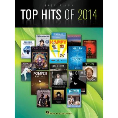 Hal Leonard Top Hits Of 2014 Easy Piano Songbook - Publicité Hal Leonard Top Hits Of 2014 Easy Piano Songbook - Publicité