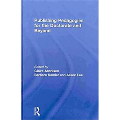Routledge Publishing Pedagogies for the Doctorate and Beyond - Publicité Routledge Publishing Pedagogies for the Doctorate and Beyond - Publicité