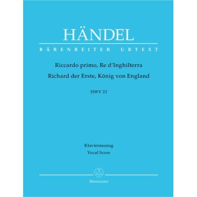 Partitions classique BARENREITER HAENDEL G.F. - RICHARD DER ERSTE, KONIG VON ENGLAND HWV 23 - CHANT, PIANO Choeur et ensemble vocal - Publicité Partitions classique BARENREITER HAENDEL G.F. - RICHARD DER ERSTE, KONIG VON ENGLAND HWV 23 - CHANT, PIANO Choeur et ensemble vocal - Publicité