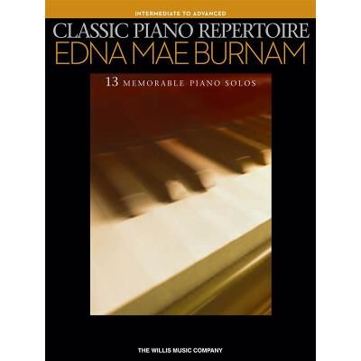 Partitions classique HAL LEONARD BURNAM EDNA MAE - CLASSIC PIANO REPERTOIRE INTERMEDIATE TO ADVANCED - PIANO SOLO Piano - Publicité Partitions classique HAL LEONARD BURNAM EDNA MAE - CLASSIC PIANO REPERTOIRE INTERMEDIATE TO ADVANCED - PIANO SOLO Piano - Publicité