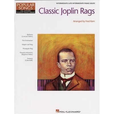 HAL LEONARD CLASSIC JOPLIN RAGS PF - Publicité HAL LEONARD CLASSIC JOPLIN RAGS PF - Publicité