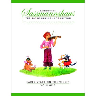 Méthodes et pédagogie BARENREITER SASSMANNSHAUS, E. & K. - THE SASSMANNSHAUS TRADITION. EARLY START ON THE VIOLIN, VOL. 2 Violon - Publicité Méthodes et pédagogie BARENREITER SASSMANNSHAUS, E. & K. - THE SASSMANNSHAUS TRADITION. EARLY START ON THE VIOLIN, VOL. 2 Violon - Publicité