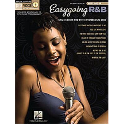 Hal Leonard Corp Easygoing R&B, Pro Vocal Women's Edition - Publicité Hal Leonard Corp Easygoing R&B, Pro Vocal Women's Edition - Publicité