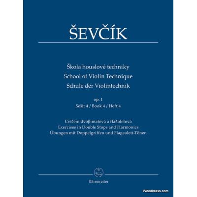 Méthodes et pédagogie BARENREITER SEVCIK O. - SCHOOL OF VIOLIN TECHNIQUE OP.1 BOOK 4 Violon - Publicité Méthodes et pédagogie BARENREITER SEVCIK O. - SCHOOL OF VIOLIN TECHNIQUE OP.1 BOOK 4 Violon - Publicité