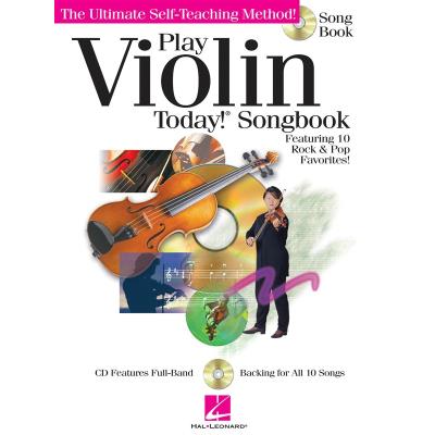 Partitions variété, pop, rock... HAL LEONARD PLAY VIOLIN TODAY! SONGBOOK + CD - VIOLIN Cordes - Publicité Partitions variété, pop, rock... HAL LEONARD PLAY VIOLIN TODAY! SONGBOOK + CD - VIOLIN Cordes - Publicité