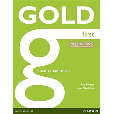 Pearson Gold: First - Exam Maximiser Without Key - Publicité Pearson Gold: First - Exam Maximiser Without Key - Publicité