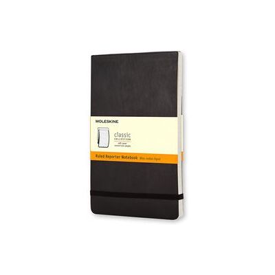 Carnet classique Reporter format de poche ligné Moleskine couverture souple Noir Noir - Publicité Carnet classique Reporter format de poche ligné Moleskine couverture souple Noir Noir - Publicité