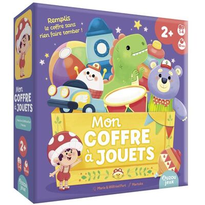 Jeu d'adresse Auzou Mon Coffre à Jouets Multicolore - Publicité Jeu d'adresse Auzou Mon Coffre à Jouets Multicolore - Publicité