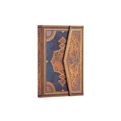 Paperblanks Carnet à couverture rigide Paperplanks mini ligné Reliure Safavide indigo Multicolore - Publicité Paperblanks Carnet à couverture rigide Paperplanks mini ligné Reliure Safavide indigo Multicolore - Publicité