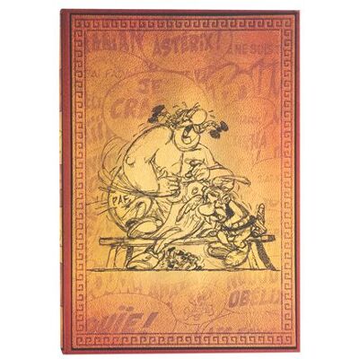 Paperblanks Carnet de croquis Obelix et Compagnie Grand - Publicité Paperblanks Carnet de croquis Obelix et Compagnie Grand - Publicité