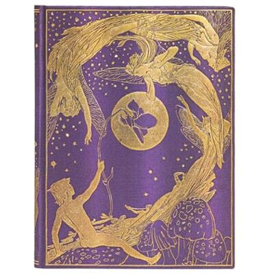 Carnet ligné à couverture rigide Paperblanks Fée Violette Ultra 144 pages Violet - Publicité Carnet ligné à couverture rigide Paperblanks Fée Violette Ultra 144 pages Violet - Publicité