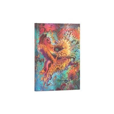 Paperblanks Carnet à couverture rigide Paperplanks midi ligné Dragon bourdonnant Multicolore - Publicité Paperblanks Carnet à couverture rigide Paperplanks midi ligné Dragon bourdonnant Multicolore - Publicité