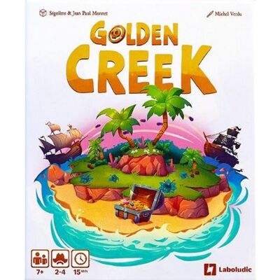 Jeu d’ambiance Laboludic Golden Creek Multicolore - Publicité Jeu d’ambiance Laboludic Golden Creek Multicolore - Publicité