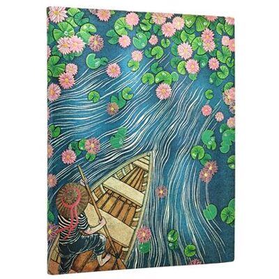 Carnet avec couverture souple Paperblanks Ultra Ligné Riviere aux lotus Multicolore - Publicité Carnet avec couverture souple Paperblanks Ultra Ligné Riviere aux lotus Multicolore - Publicité