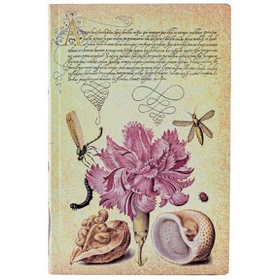 Carnet ligné mini Paperblanks Flexis Œillet Rose Multicolore - Publicité Carnet ligné mini Paperblanks Flexis Œillet Rose Multicolore - Publicité