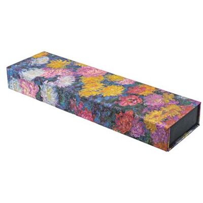 Etui à crayons Paperblanks Chrysanthèmes de Monet Multicolore - Publicité Etui à crayons Paperblanks Chrysanthèmes de Monet Multicolore - Publicité