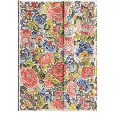 Carnet non ligné midi Paperblanks Jardin aux Poires Multicolore - Publicité Carnet non ligné midi Paperblanks Jardin aux Poires Multicolore - Publicité