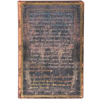 Carnet ligné Paperblanks Michel-Ange Collection Manuscrits Estampés Flexis à couverture souple Multicolore - Publicité Carnet ligné Paperblanks Michel-Ange Collection Manuscrits Estampés Flexis à couverture souple Multicolore - Publicité