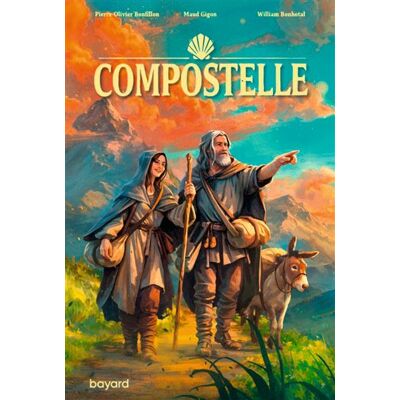 Jeu Compostelle Un jeu de plateau inédit, passionnant et addictif pour tous ! - Maud Gigon - Bayard - Boîte ou accessoire - Jeux livres objets - Publicité Jeu Compostelle Un jeu de plateau inédit, passionnant et addictif pour tous ! - Maud Gigon - Bayard - Boîte ou accessoire - Jeux livres objets - Publicité