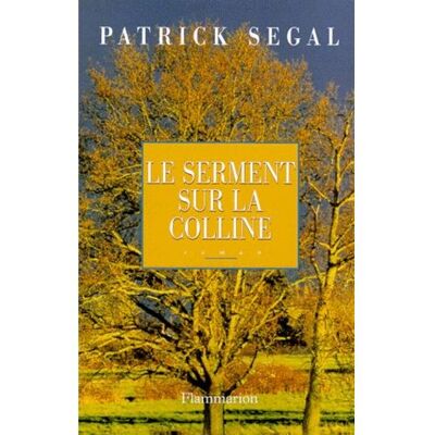 Le Serment des collines - - Patrick Segal - Flammarion - Livre - Publicité Le Serment des collines - - Patrick Segal - Flammarion - Livre - Publicité