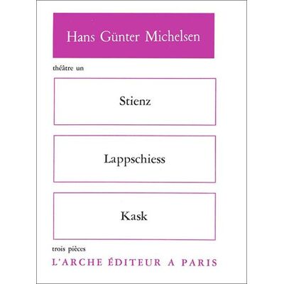 Théâtre 1 Michelsen - Hans Günter Michelsen - Arche - broché - Théâtre - Publicité Théâtre 1 Michelsen - Hans Günter Michelsen - Arche - broché - Théâtre - Publicité