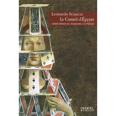 Le Conseil d'Égypte - Leonardo Sciascia - Denoël - broché - Roman - Publicité Le Conseil d'Égypte - Leonardo Sciascia - Denoël - broché - Roman - Publicité