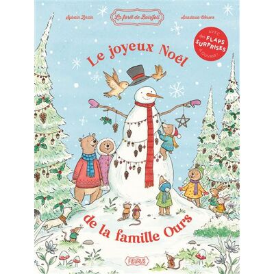 Le joyeux Noël de la famille Ours - Sylvain Zorzin - Fleurus - cartonné - Album jeunesse - Publicité Le joyeux Noël de la famille Ours - Sylvain Zorzin - Fleurus - cartonné - Album jeunesse - Publicité