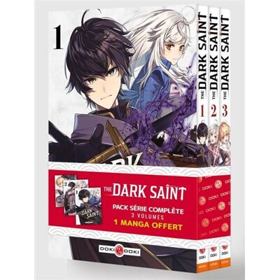 The Dark Saint - Pack Promo vol. 01 à 03 - 1 Volume Offert - MasamiT - Bamboo Eds - Coffret - Manga - Publicité The Dark Saint - Pack Promo vol. 01 à 03 - 1 Volume Offert - MasamiT - Bamboo Eds - Coffret - Manga - Publicité