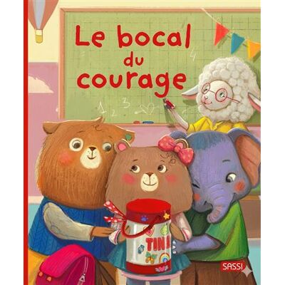 Le bocal du courage - Romain Labat - Sassi - broché - Album jeunesse - Publicité Le bocal du courage - Romain Labat - Sassi - broché - Album jeunesse - Publicité