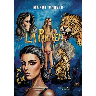 La Panthère - Mandy Carvin - Baudelaire - broché - Roman - Publicité La Panthère - Mandy Carvin - Baudelaire - broché - Roman - Publicité